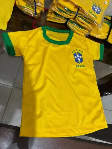 Camisa Copa 02 até 12 anos