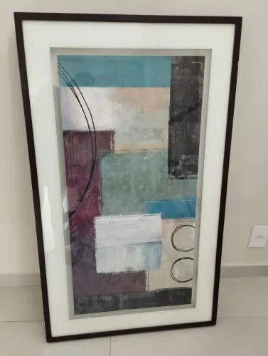 Quadro decorativo abstrato 