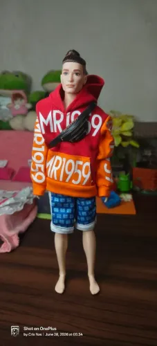 Boneco Ken BMR1959 Asiático no corpo Fashionista 139