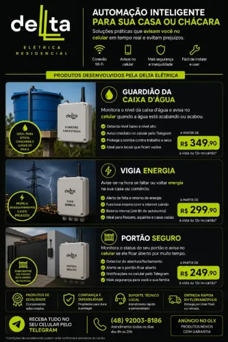 Monitoramento Inteligente para Residências e Sítios | Avisos no Celular