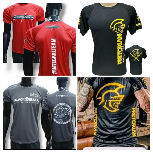 Kit 4 camisetas dry fit 