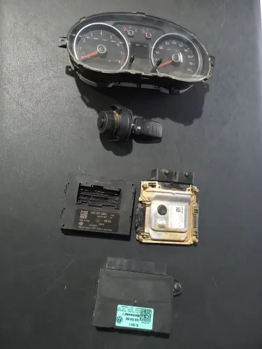 Kit code Módulo injeção eletrônica chave bsm Módulo conforto Gol G6 2019 1.0 4cc ea111