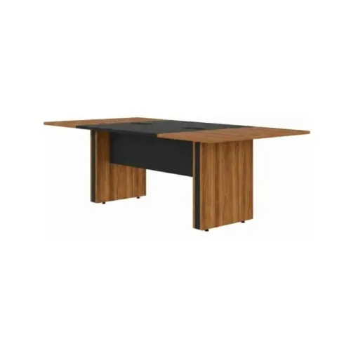 Mesa De Reunião Executiva Para Escritório Com Caixa De Tomadas Elegante 22012