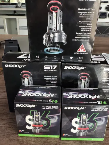 Ultra led s17 Shocklight garantia de 1 ano na promoção só 199,99