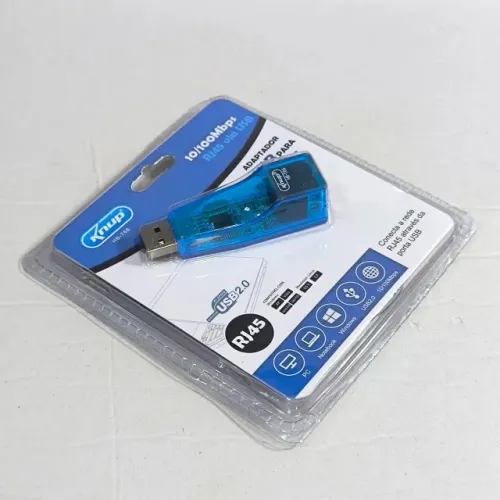 Adaptador Usb Para Rj45 Cabo De Rede Internet Pc Notebook