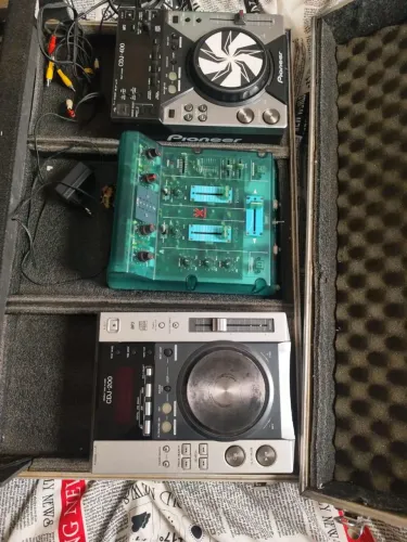 ? Kit DJ Pioneer + Mixer Completo (Case incluso)