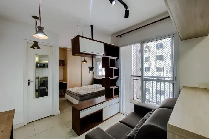 Imóvel para aluguel possui 29 metros quadrados com 1 quarto em Brás - São Paulo - SP