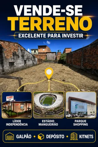 Terreno / lote ótimo para investir em kitnet.