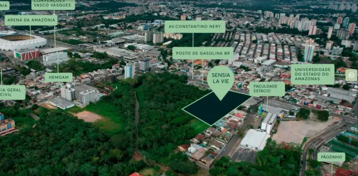 Sensa La Vie - Inicio da AV CONSTANTINO NERY - AP NA PLANTA - 