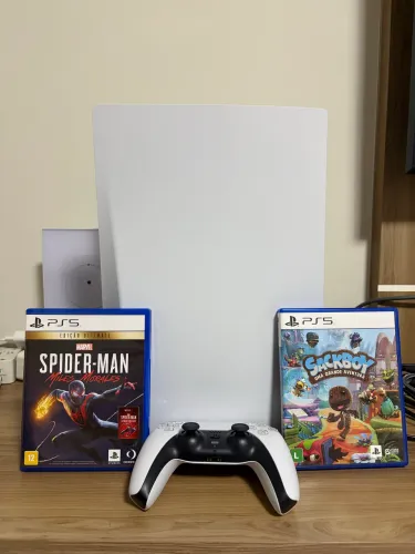 PlayStation 5 Fat + 2 jogos mídia física
