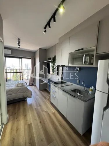 Apartamento à venda no Centro de São Paulo-SP: 1 quarto, 1 banheiro, 54,78 m² de área. Ven