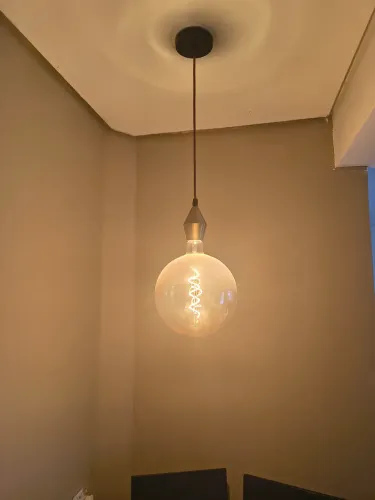 Lustre pendente led redondo