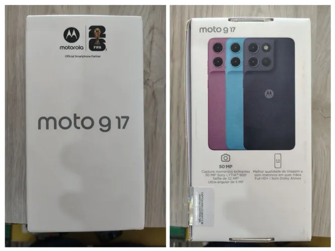 Moto G17 256gb de Memória!! 12Gb de Ram ( LACRADO )