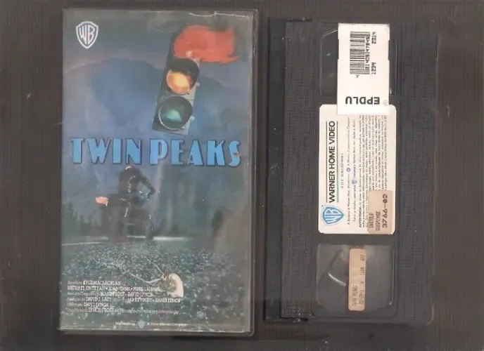 VHS TWIN PEAKS ( PILOTO SÉRIE ) ORIGINAL - DAVID LYNCH - RARO