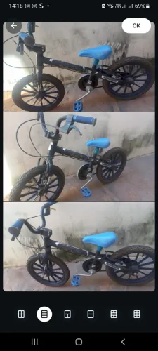 Bicicleta infantil