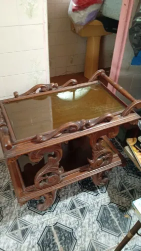 Carrinho de chá barroco raridade.