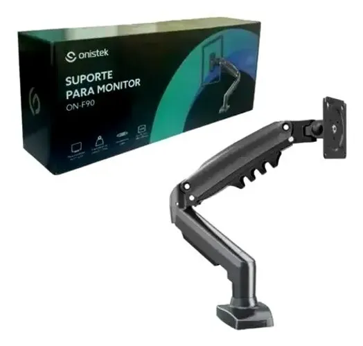 Suporte articulado onistek on f90 - braço articulado para monitor 