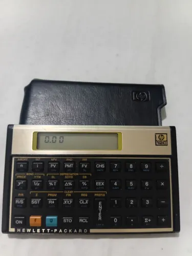 HP 12c com defeito 