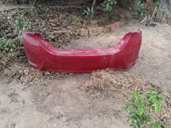 Parachoque traseiro corolla 2015 a 2019 original toyota