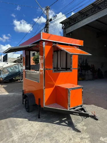 Trailer food truck