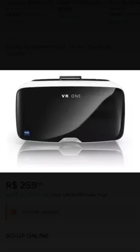 Óculos Realidade Virtual- Vr One Plus Zeiss