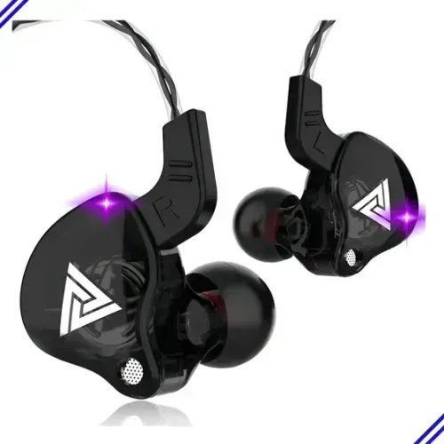 (Lacrado)Fone De Ouvido Qkz Ak6 Profissional Retorno De Palco