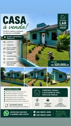 Casa em Missal- PR