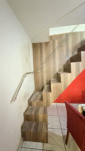 Corrimão e guarda corpo em aço inox