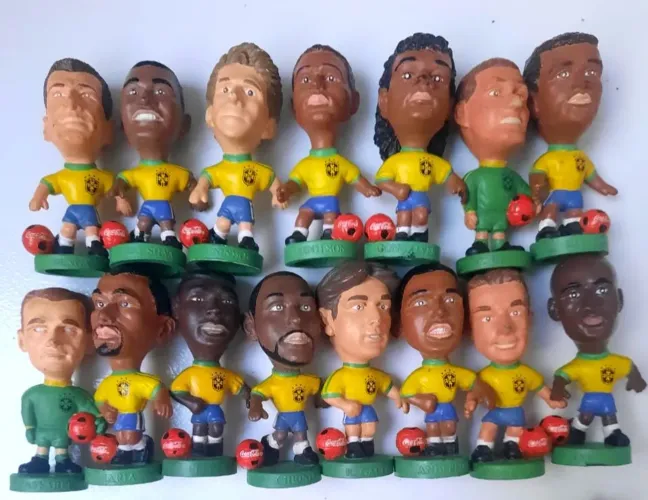 Coleção Mini Craques Copa 98 Coca Cola