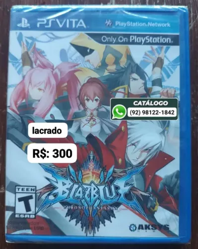Bazblue Chrono Phantasma LACRADO = R$: 300
