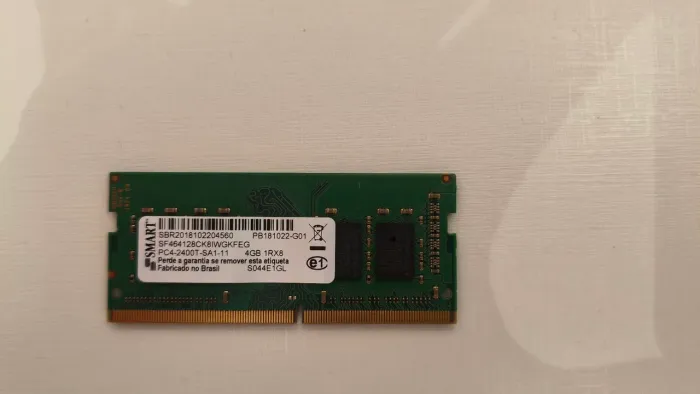 Memória ddr4 4gb notebook ALL in one