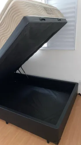 Cama box baú de casal 
