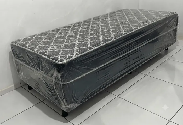 Camas Unibox Molas Ensacadas E Espumas