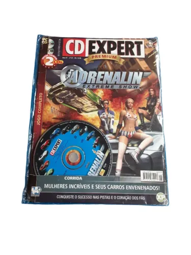 cd de jogos cd expert adrenalin lacrado jogo completo l38