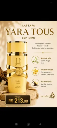 Perfumes importados 