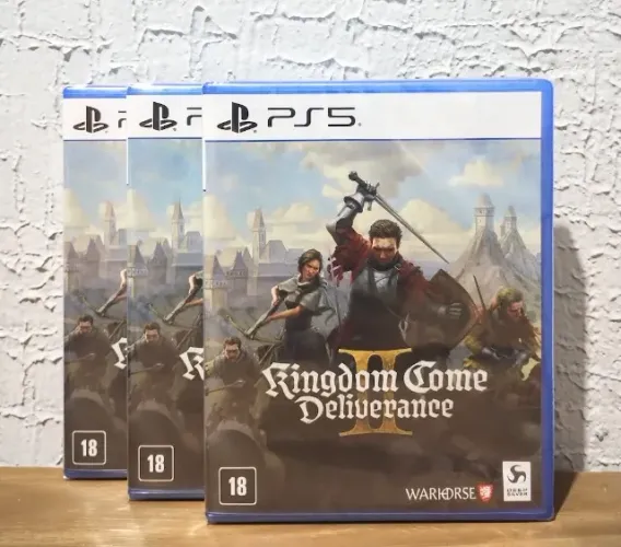 Kingdom Come Deliverance 2 Ps5 Lacrado (Aceitamos seu jogo usado com pagamento)