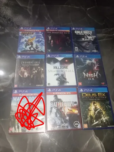 Jogos ps4