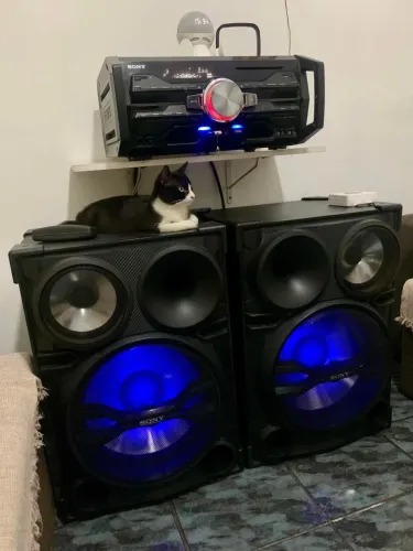 SOM DA SONY GENEZI COM BLUETOOTH E SUBWOOFERS DE 15 POLEGADAS