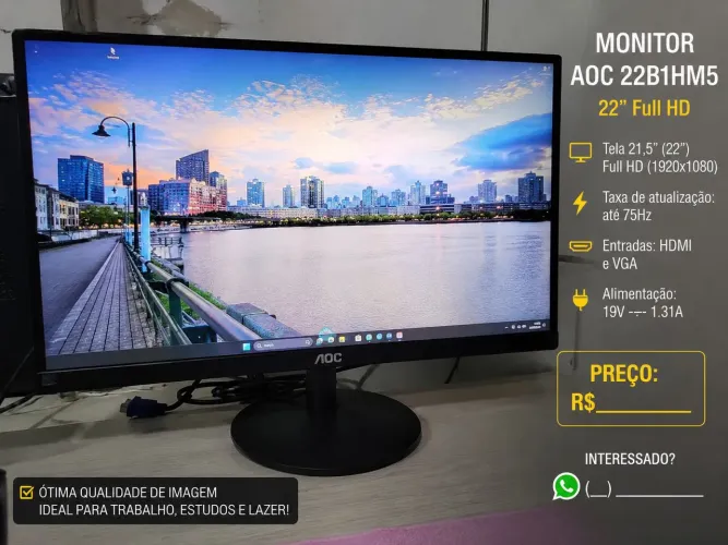 Vendo Monitor e Periféricos Gamer
