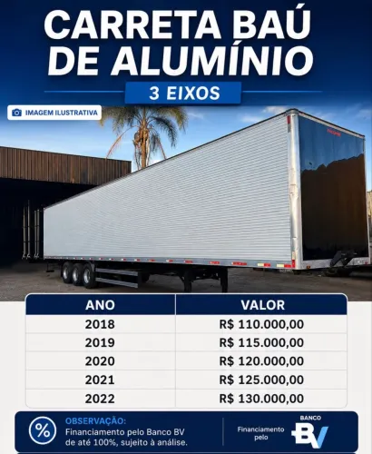Carreta Fachinni 30 Paletes 