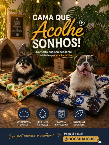 Cama pet tamanho M e G - últimas unidades