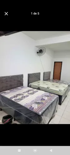Cama box casal