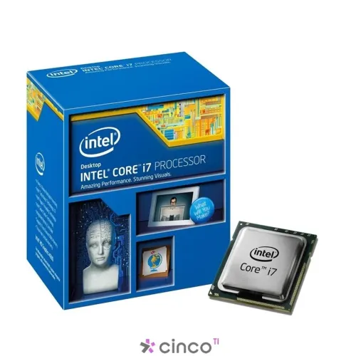Processador Intel Core i7-4790K Haswell, Cache 8MB, 4.4GHz LGA 1150