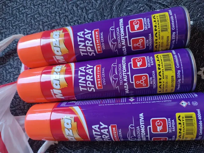 Vendo tinta automotiva spray