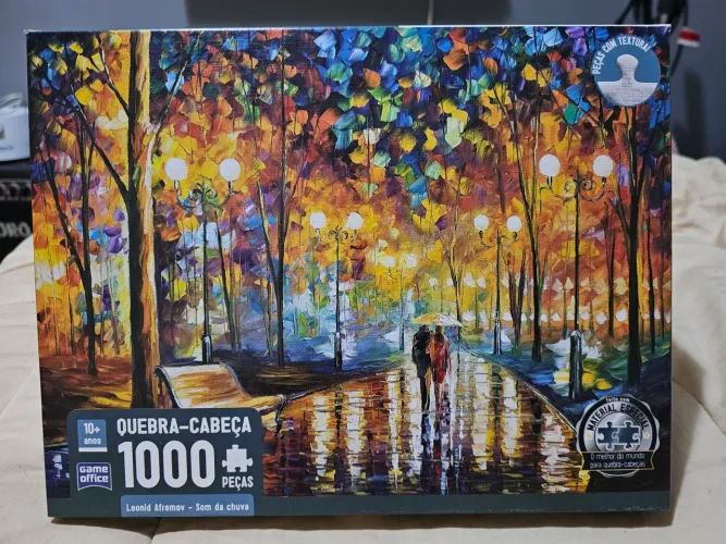 Quebra-cabeça 1000 peças - Som da Chuva