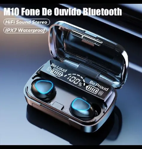 Fone de ouvido/Power bank