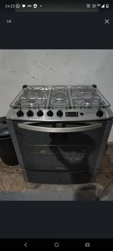 Fogão eletrolux 5 bocas 