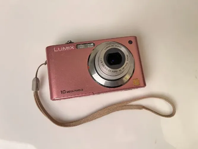 Lumix Rosa 10mpx linda!