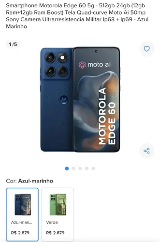 Motorola edge 60