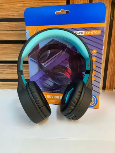Fone de Ouvido Estéreo Headphone sem Fio - KV-6708 iNova